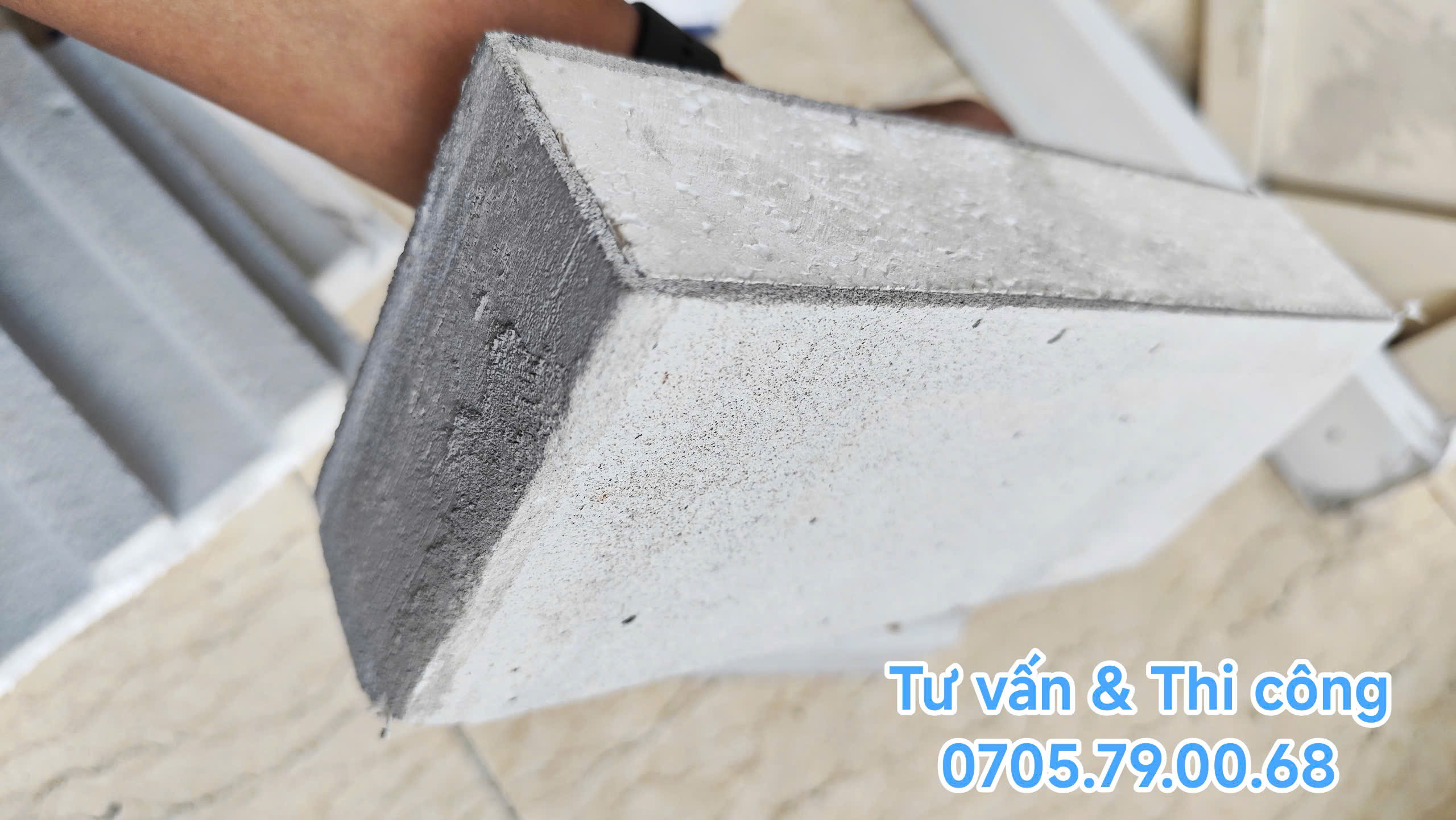 TẤM PANEL BÊ TÔNG NHẸ, DỰNG VÁCH, CHỐNG NÓNG MÁI TƯỜNG Liên hệ 0705.79.00.68